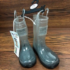 muk luks clear rain boots